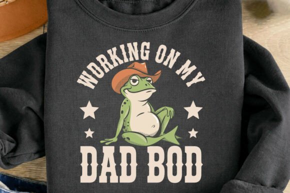 Celebrate Dad with a Smile: The Frog Cowboy PNG Set