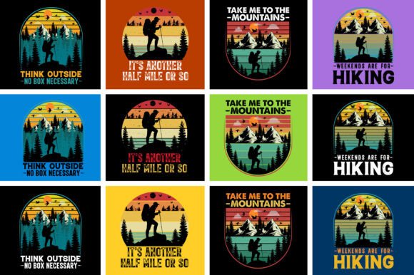 Elevate Your Outdoor Brand with Hiking T-Shirt Designs