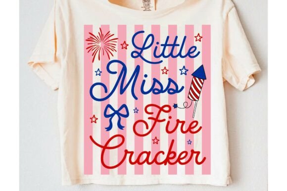 Little Miss Firecracker SVG: Spark Your 4th of July Designs