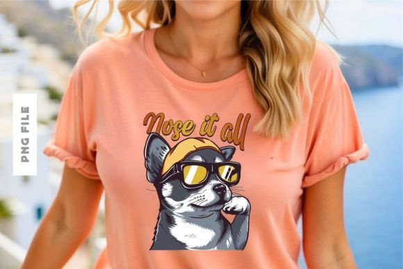 Nose It All T-shirt Design: Your Ultimate Creative Asset